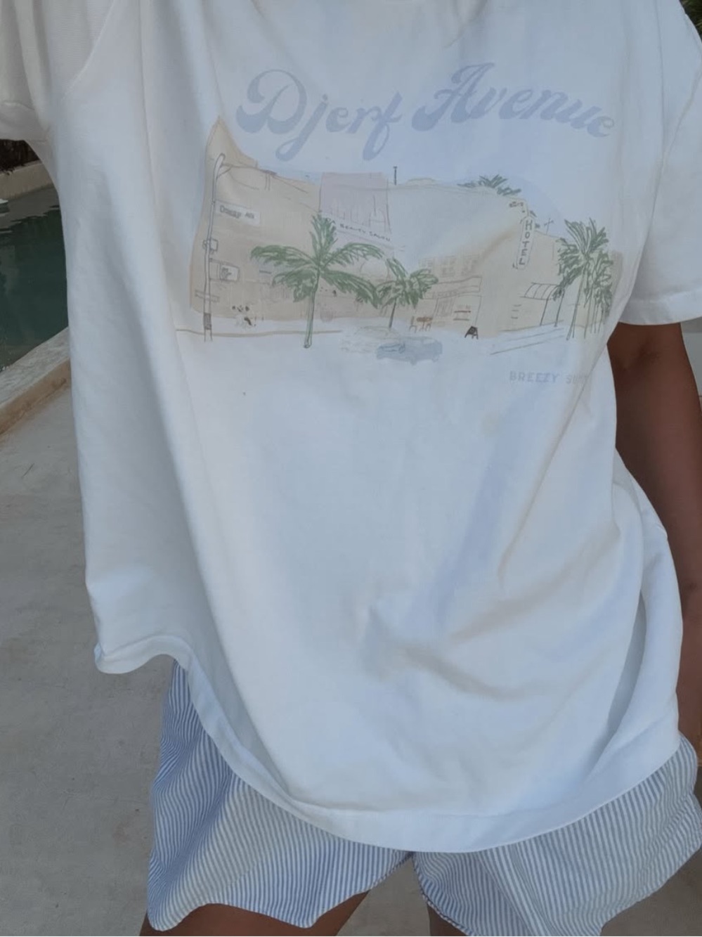Djerf Ave Brezzy summer short sleeve shirt